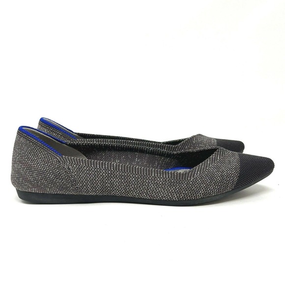 Rothy's The Point Twilight Metallic Captoe 6.5 - Picture 4 of 8